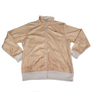 Undrcrwn full zip hardwood print warm up jacket men sz 3XL